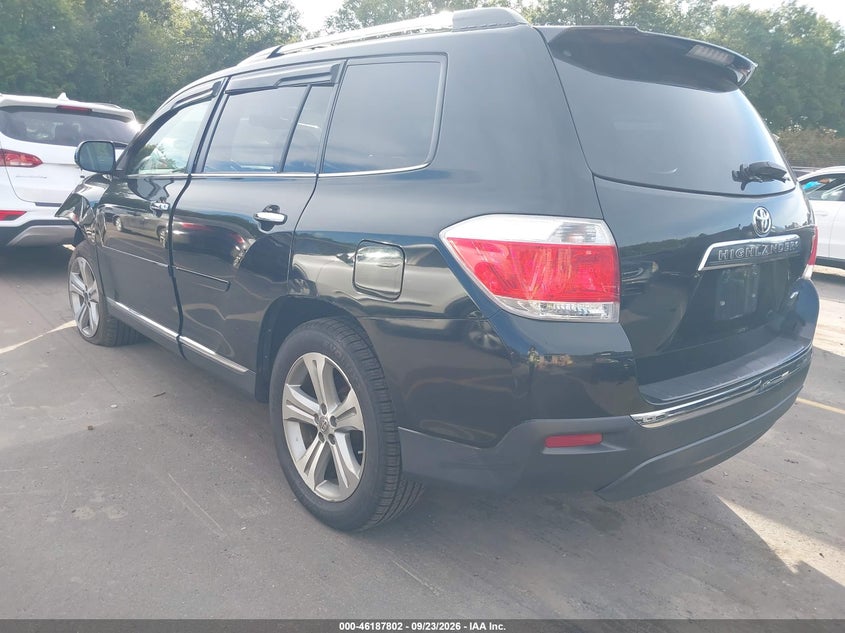 Vin: 5tddk3eh9bs061634, lot: 46687686, toyota highlander limited v6 20113