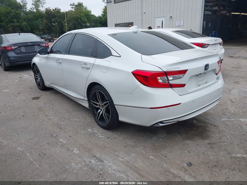 Vin: 1hgcv3f99ma009657, lot: 46687688, honda accord hybrid touring 20213
