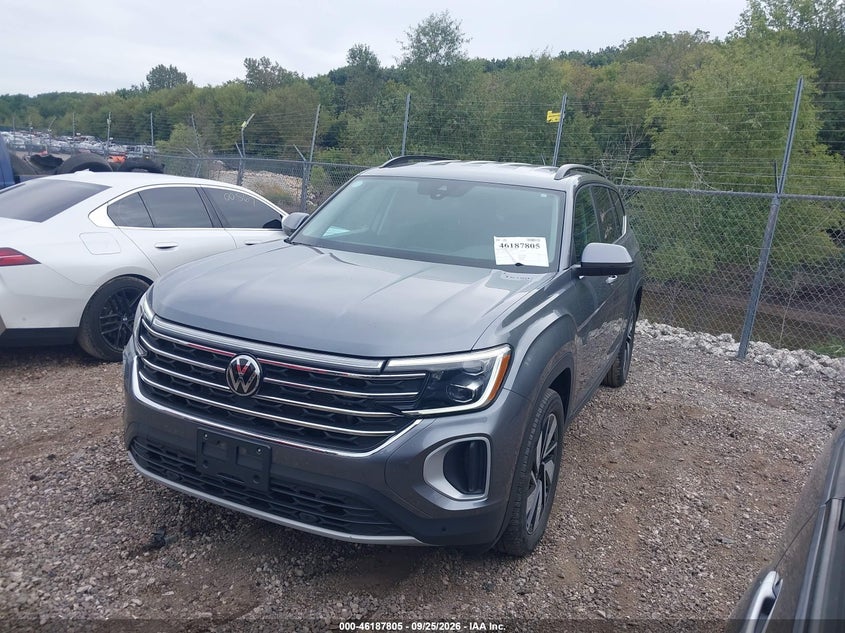 Vin: 1v2wr2ca2sc539803, lot: 46687689, volkswagen atlas 2.0t se w/technology 20252