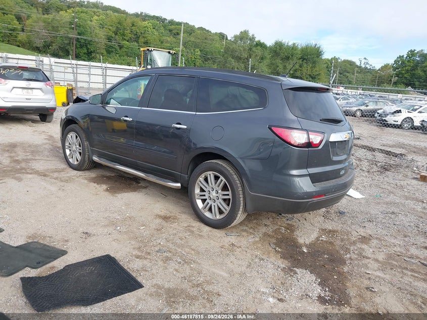 Vin: 1gnkrgkd6dj229555, lot: 46687699, chevrolet traverse lt 20133