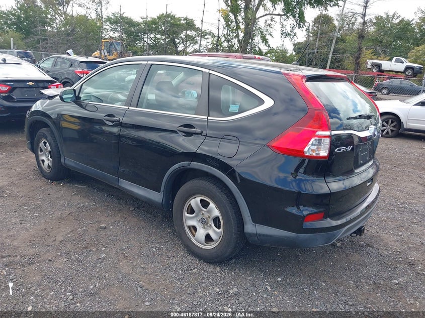 Vin: 2hkrm4h35gh668729, lot: 46687701, honda cr-v lx 20163