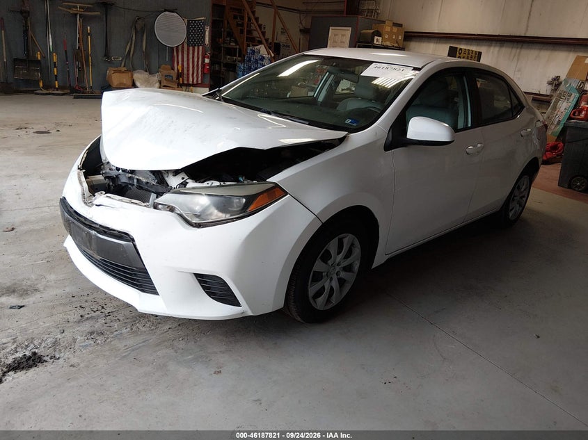 Vin: 2t1burhe0gc619604, lot: 46687705, toyota corolla le 20162