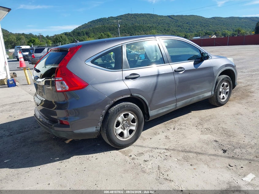 Vin: 2hkrm4h34fh684306, lot: 46687716, honda cr-v lx 20154