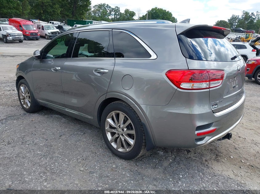 Vin: 5xypk4a50hg280261, lot: 46687728, kia sorento 3.3l sxl 20173