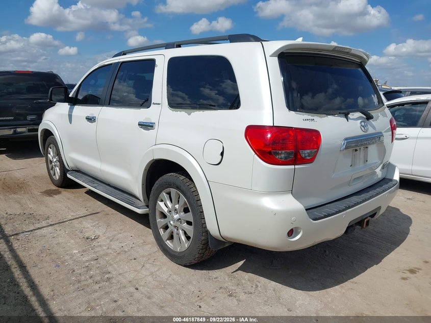 Vin: 5tdyy5g18fs059276, lot: 46687733, toyota sequoia platinum 20153