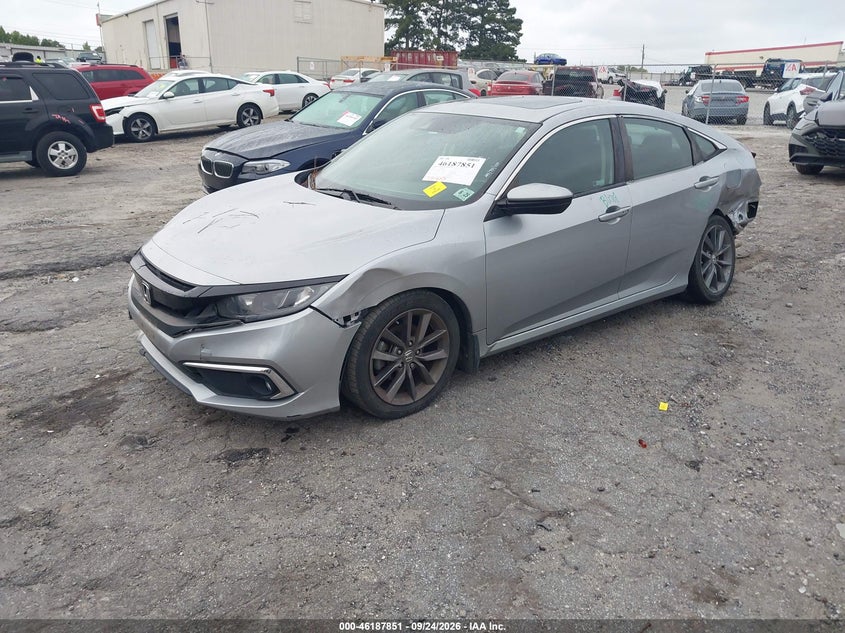 Vin: 19xfc1f3xle205460, lot: 46687735, honda civic ex 20202