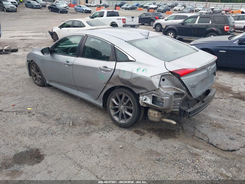 Vin: 19xfc1f3xle205460, lot: 46687735, honda civic ex 20203