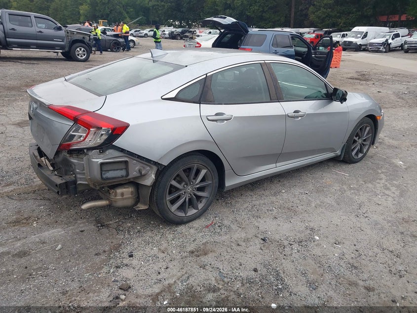 Vin: 19xfc1f3xle205460, lot: 46687735, honda civic ex 20204