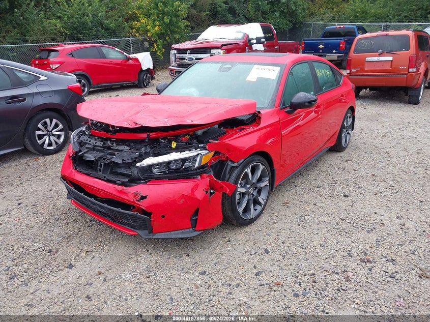 Vin: 19xfl4h95te008893, lot: 46687740, honda civic hybrid sport touring 20262