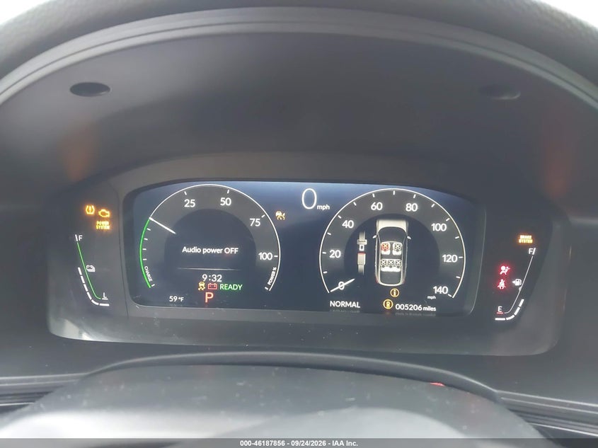 HONDA CIVIC HYBRID 2026 VIN 19XFL4H95TE008893