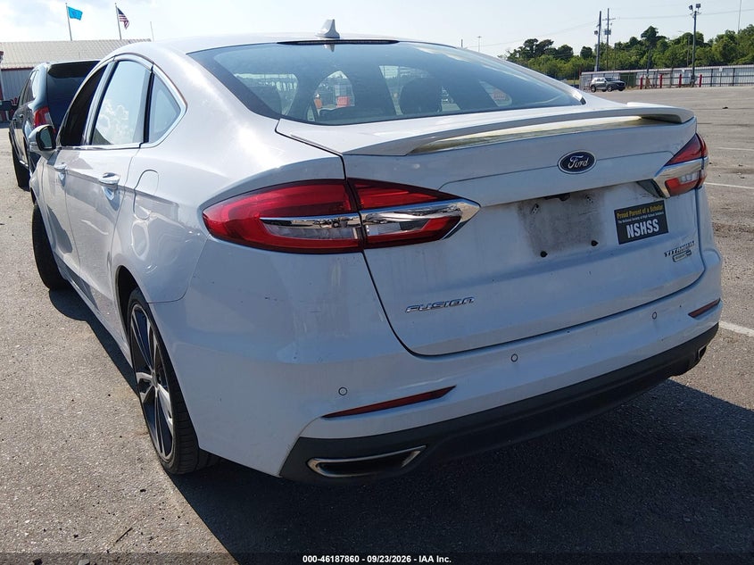 Vin: 3fa6p0d90kr189708, lot: 46687744, ford fusion titanium 20193