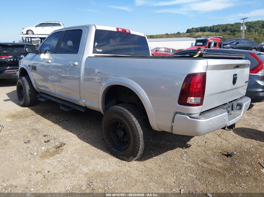 Vin: 3c6ur5fj6gg211463, lot: 46687765, ram 2500 laramie 20163