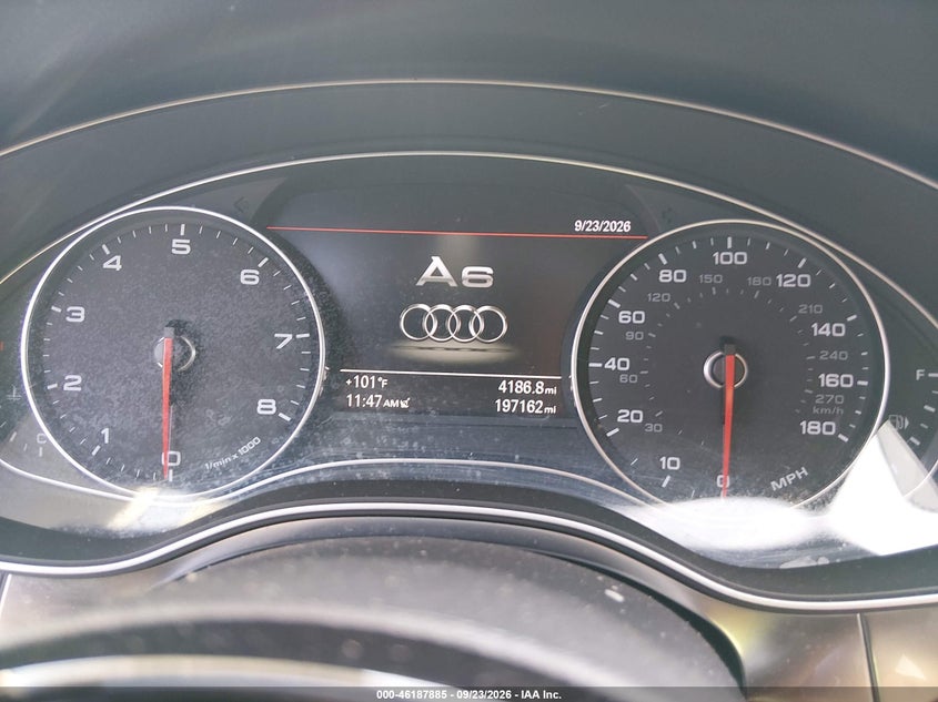 AUDI A6 2014 VIN WAUGFAFC4EN021154