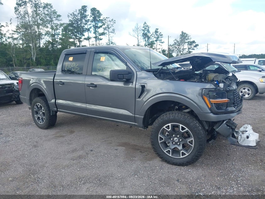 Vin: 1ftfw2l55rkf57015, lot: 46687778, ford f-150 stx 2024 img_1