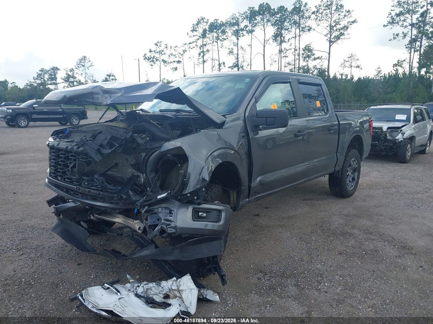 Vin: 1ftfw2l55rkf57015, lot: 46687778, ford f-150 stx 20242