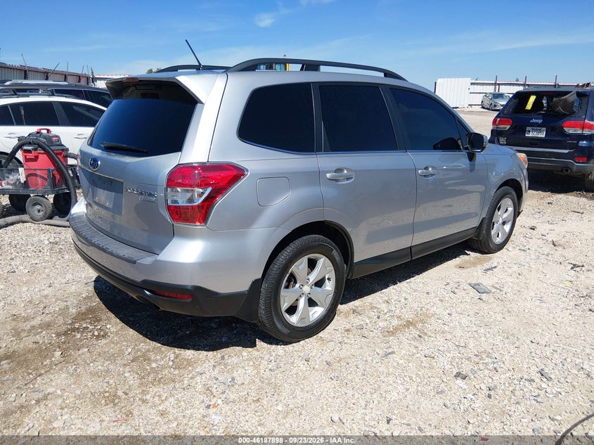 Vin: jf2sjapc9eh403934, lot: 46687782, subaru forester 2.5i touring 20144