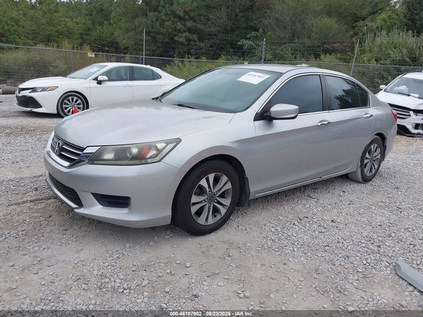 Vin: 1hgcr2f30da208137, lot: 46687786, honda accord sdn lx 20132