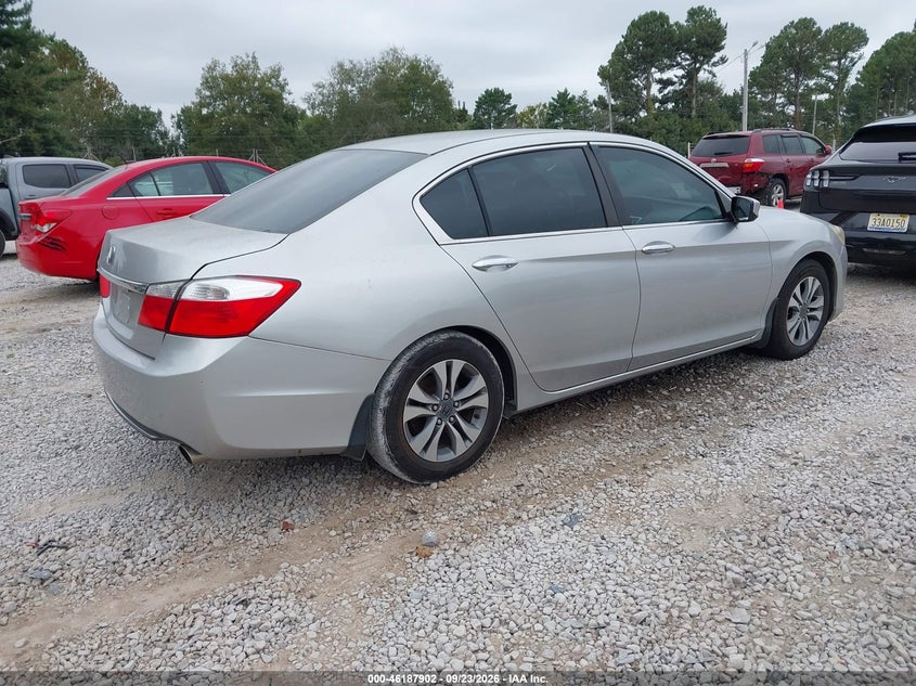 Vin: 1hgcr2f30da208137, lot: 46687786, honda accord sdn lx 20134