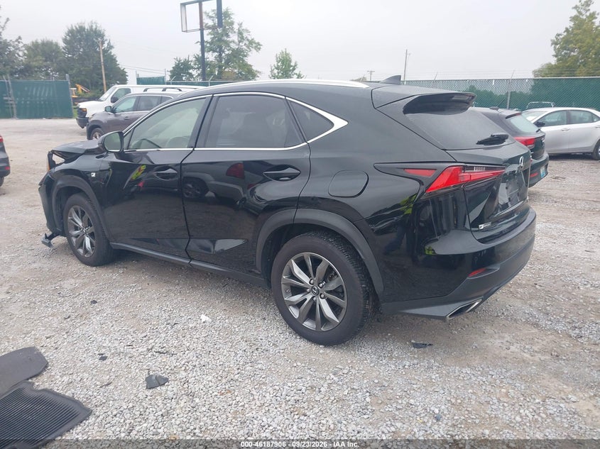 Vin: jtjsardz5l2225717, lot: 46687790, lexus nx 300 f sport 20203