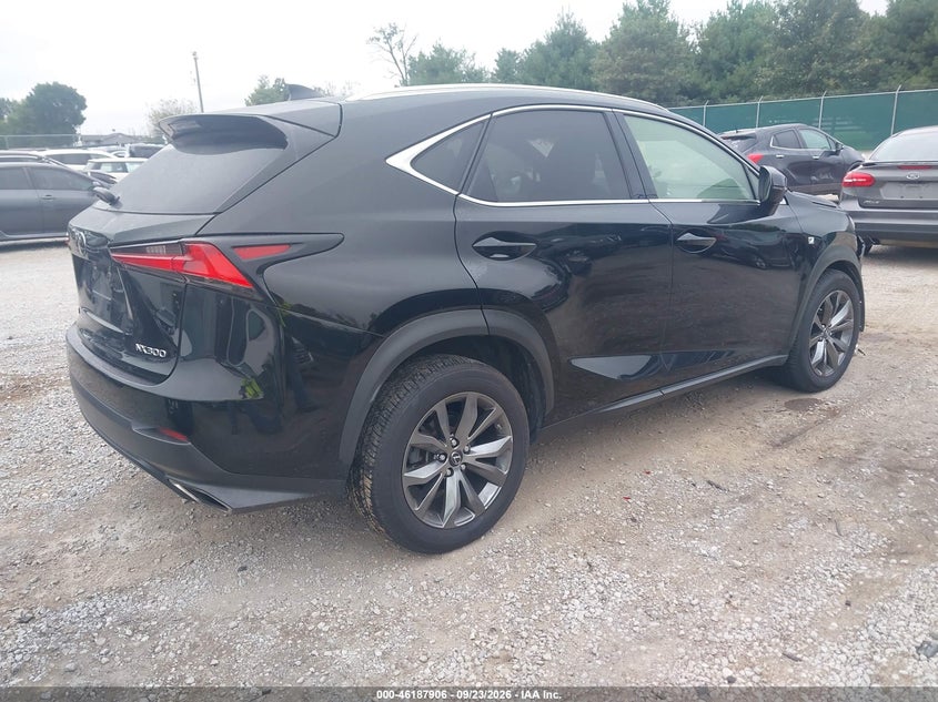 Vin: jtjsardz5l2225717, lot: 46687790, lexus nx 300 f sport 20204