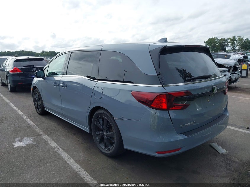 Vin: 5fnrl6h72rb056541, lot: 46687793, honda odyssey sport 20243