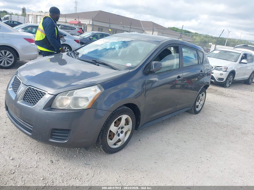 2009 Pontiac Vibe, Удар сзади, IAAI, VIN 5Y2SL67879Z441714 — фото 2