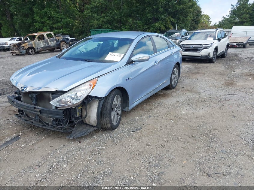 Vin: kmhec4a4xda075791, lot: 46687817, hyundai sonata hybrid limited 20132