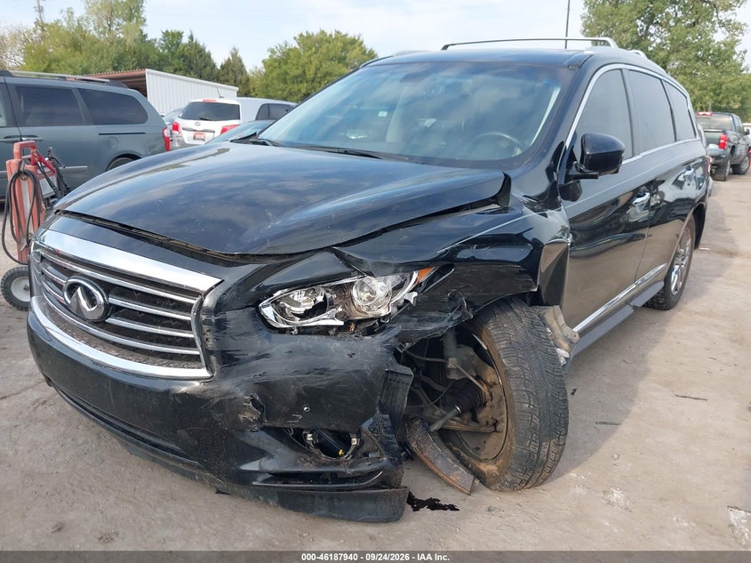 Vin: 5n1al0mm6ec504661, lot: 46687824, infiniti qx60 20142