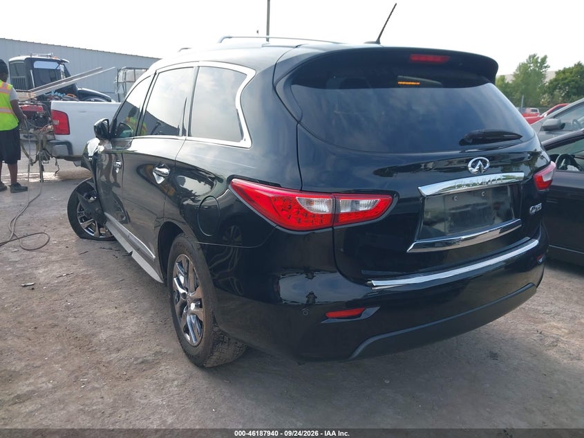 Vin: 5n1al0mm6ec504661, lot: 46687824, infiniti qx60 20143