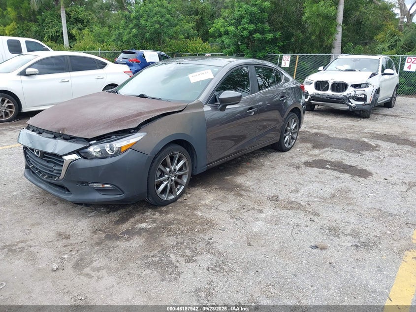 Vin: 3mzbn1v37jm251547, lot: 46687826, mazda mazda3 touring 20182