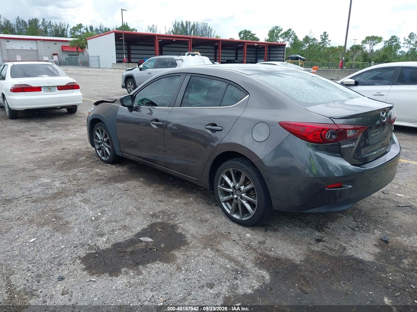 Vin: 3mzbn1v37jm251547, lot: 46687826, mazda mazda3 touring 20183