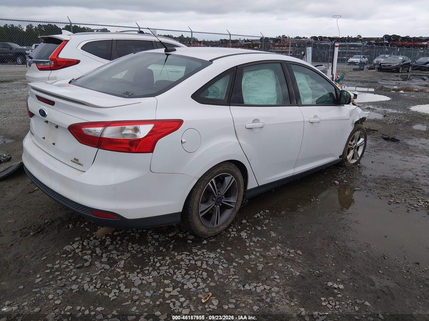 Vin: 1fadp3f2xel420299, lot: 46687839, ford focus se 20144