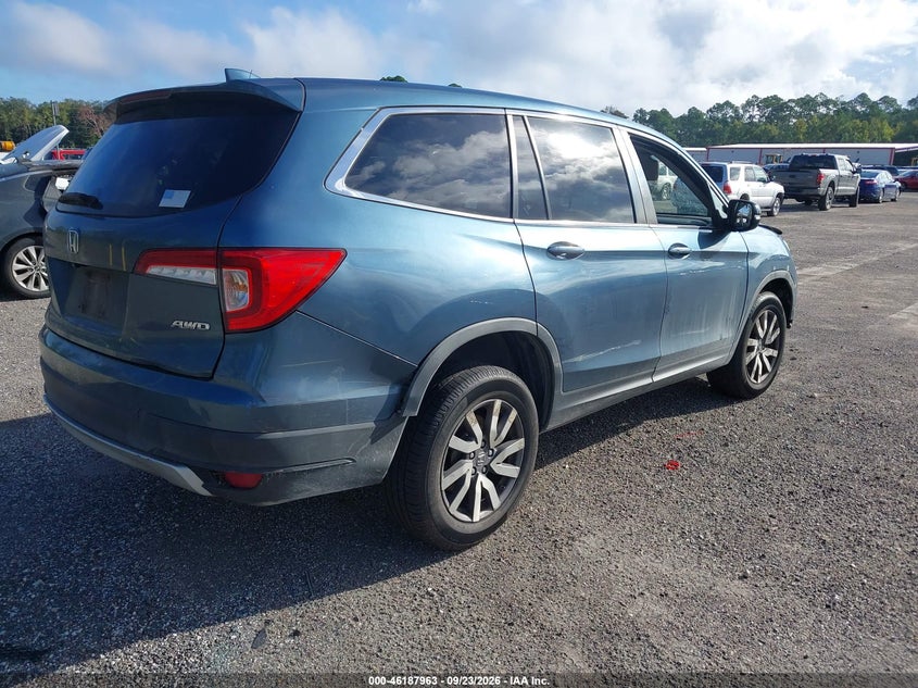 Vin: 5fnyf6h32kb099444, lot: 46687847, honda pilot ex 20194
