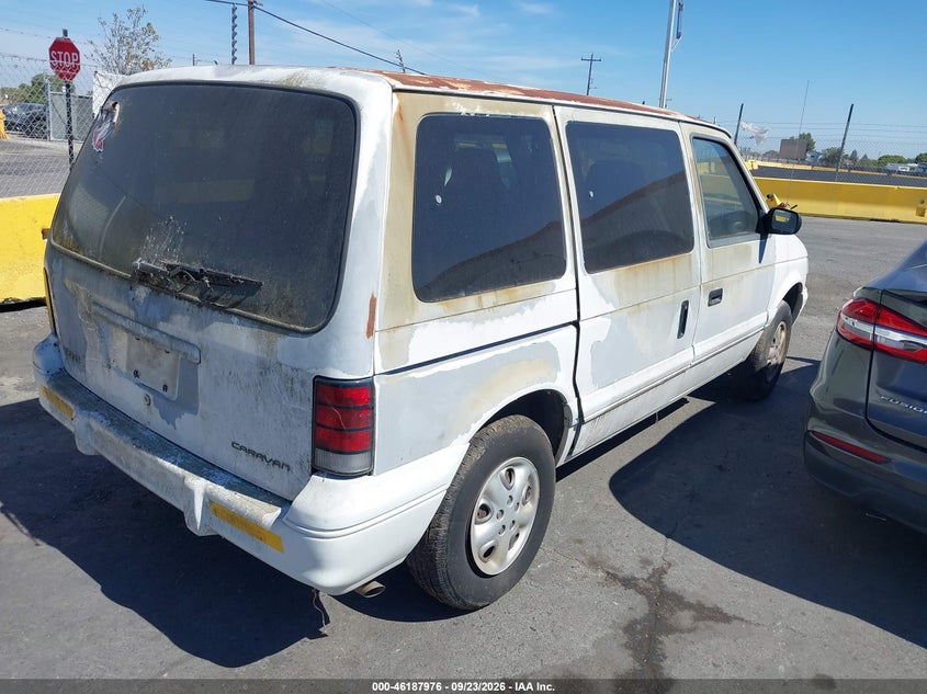 DODGE CARAVAN 1995 VIN 2B4GH2531SR132907