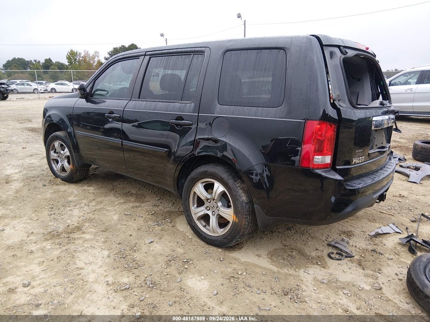 Vin: 5fnyf3h46db040200, lot: 46687873, honda pilot ex 20133