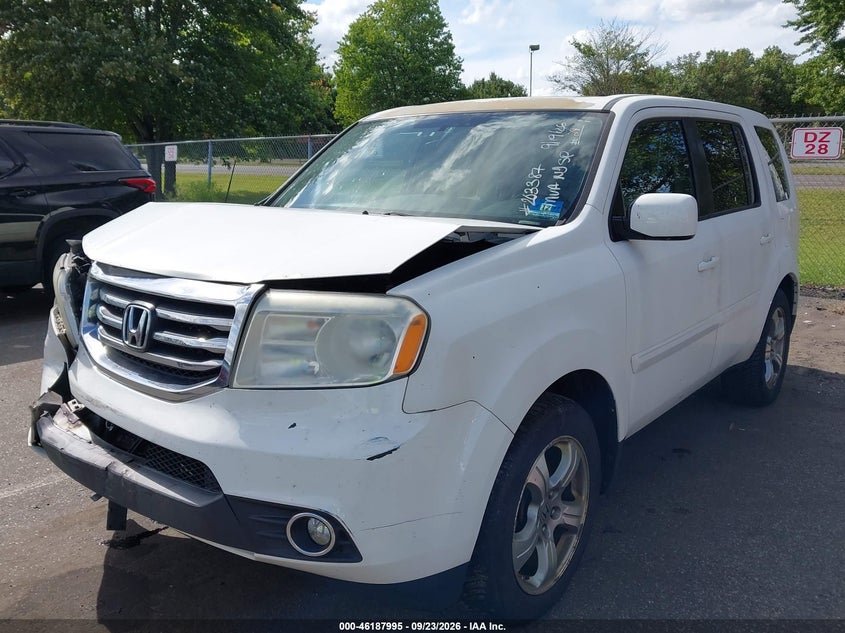 Vin: 5fnyf4h53db013177, lot: 46687879, honda pilot ex-l 20132