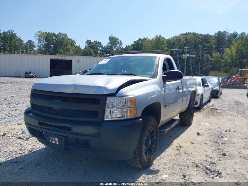 Vin: 1gcnkpe08cz155980, lot: 46687889, chevrolet silverado 1500 work truck 20122