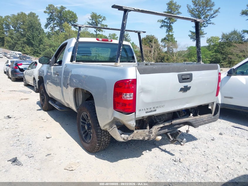 Vin: 1gcnkpe08cz155980, lot: 46687889, chevrolet silverado 1500 work truck 20123