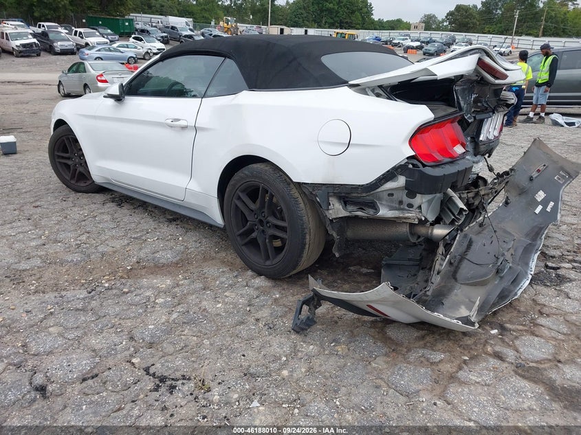 Vin: 1fatp8uh2j5132792, lot: 46687894, ford mustang ecoboost premium 20183