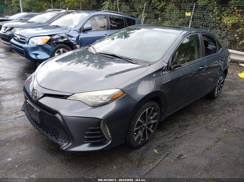 Vin: 5yfburhe6hp697886, lot: 46687896, toyota corolla xse 20172