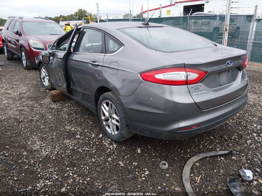 Vin: 1fa6p0hd6e5396819, lot: 46687912, ford fusion se 20143