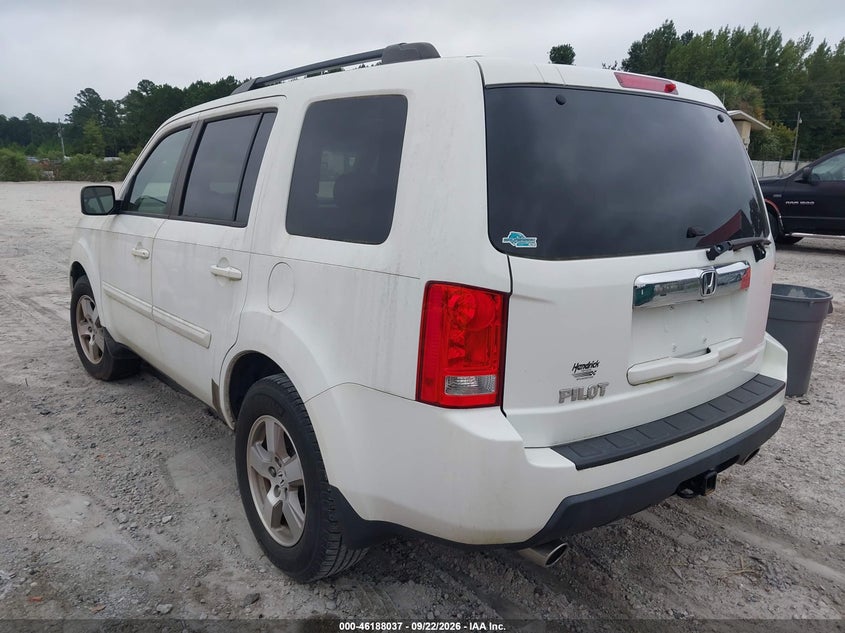 Vin: 5fnyf3h58ab012337, lot: 46687920, honda pilot ex-l 20103