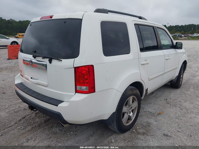 Vin: 5fnyf3h58ab012337, lot: 46687920, honda pilot ex-l 20104