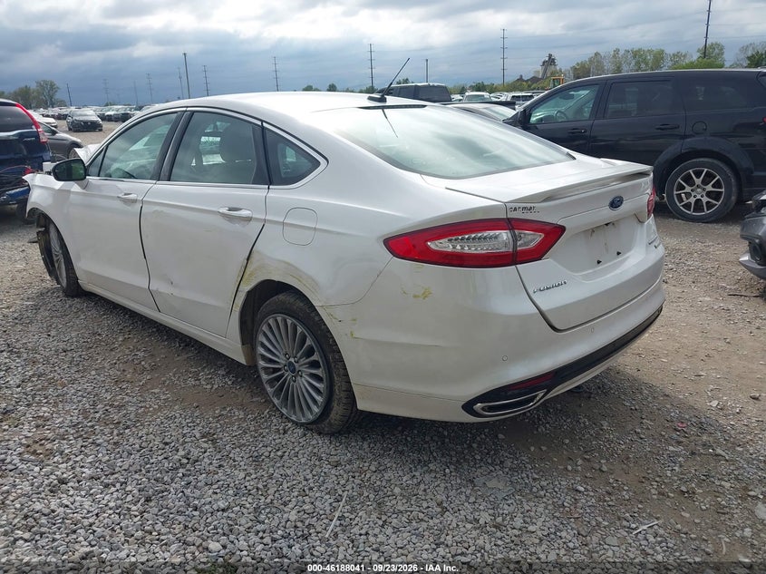 Vin: 3fa6p0k91gr124571, lot: 46687924, ford fusion titanium 20163