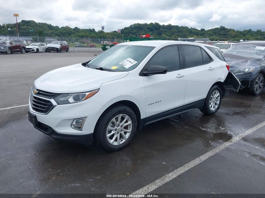 Vin: 2gnaxrev2j6337732, lot: 46687928, chevrolet equinox ls 20182