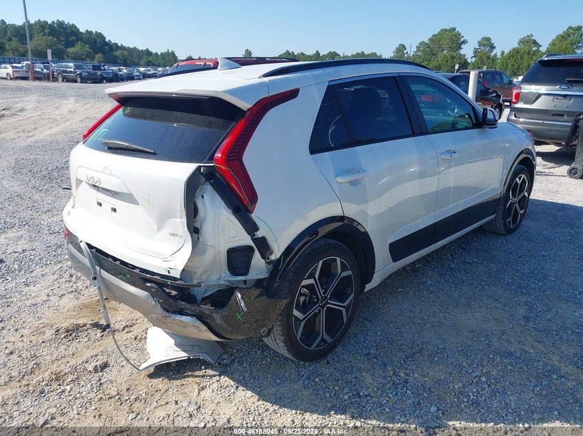 Vin: kndcr3le4p5048500, lot: 46687929, kia niro ex touring 20234