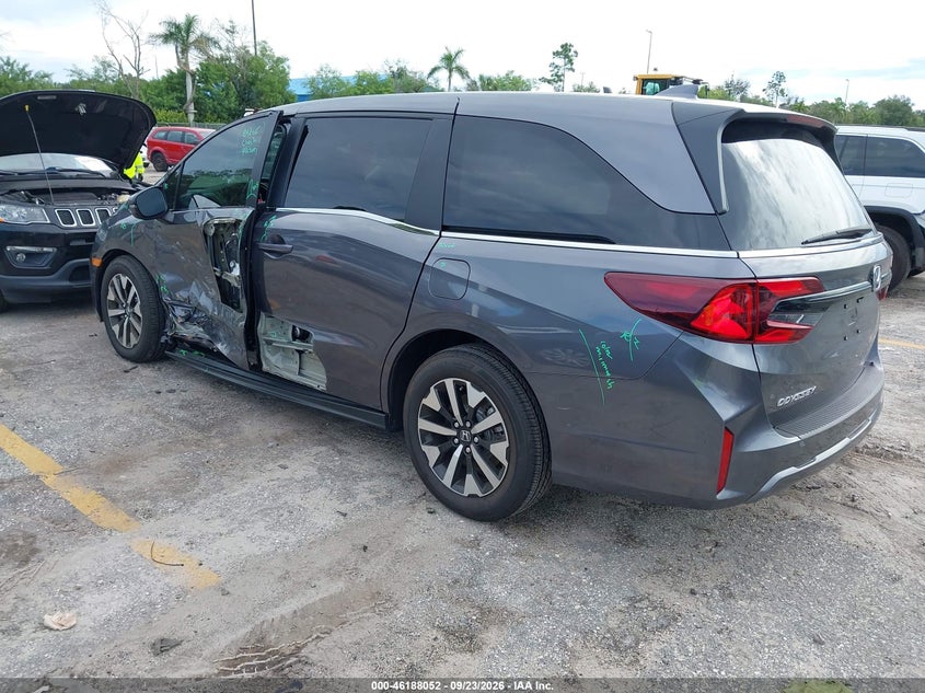 Vin: 5fnrl6h68tb063718, lot: 46687936, honda odyssey ex-l 20263