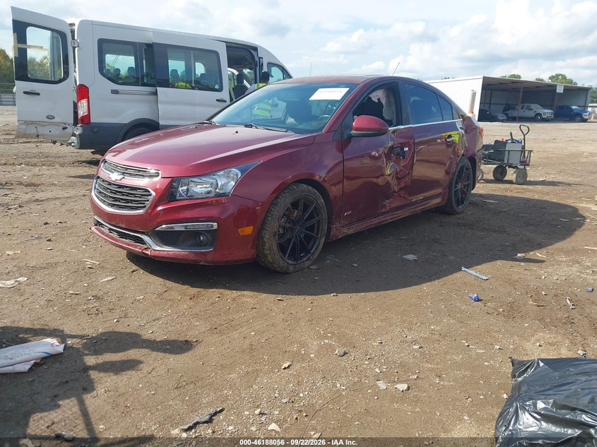 Vin: 1g1pg5sb9f7127358, lot: 46687940, chevrolet cruze ltz 20152