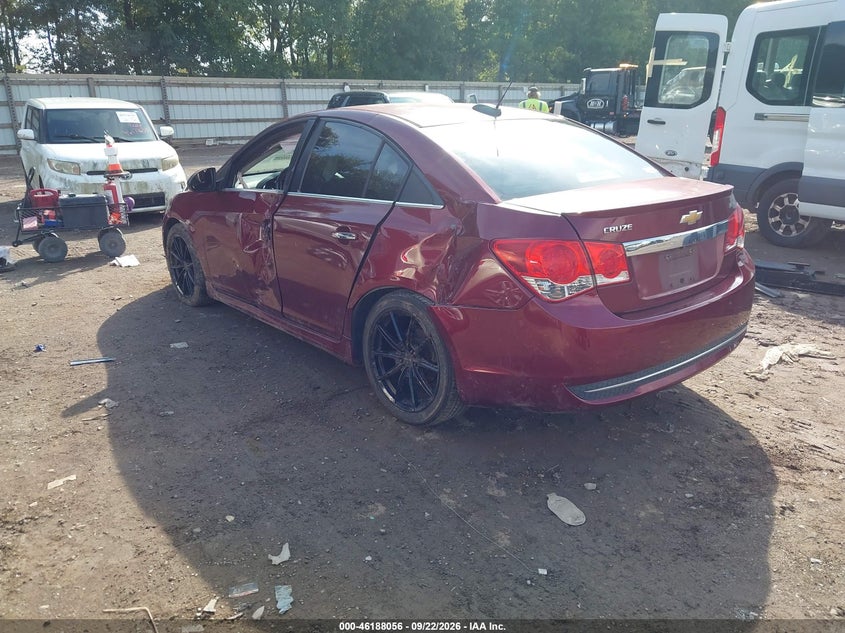 Vin: 1g1pg5sb9f7127358, lot: 46687940, chevrolet cruze ltz 20153
