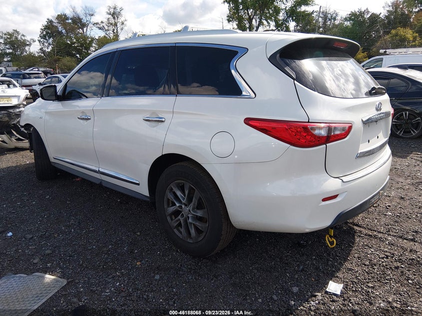 Vin: 5n1al0mn1fc547959, lot: 46687952, infiniti qx60 20153